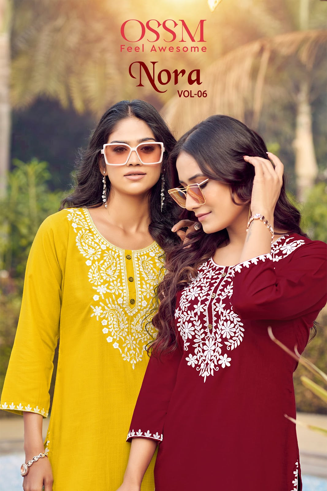 Nora Vol 6 Ossm Rayon 16Kg Short Kurtis Supplier India