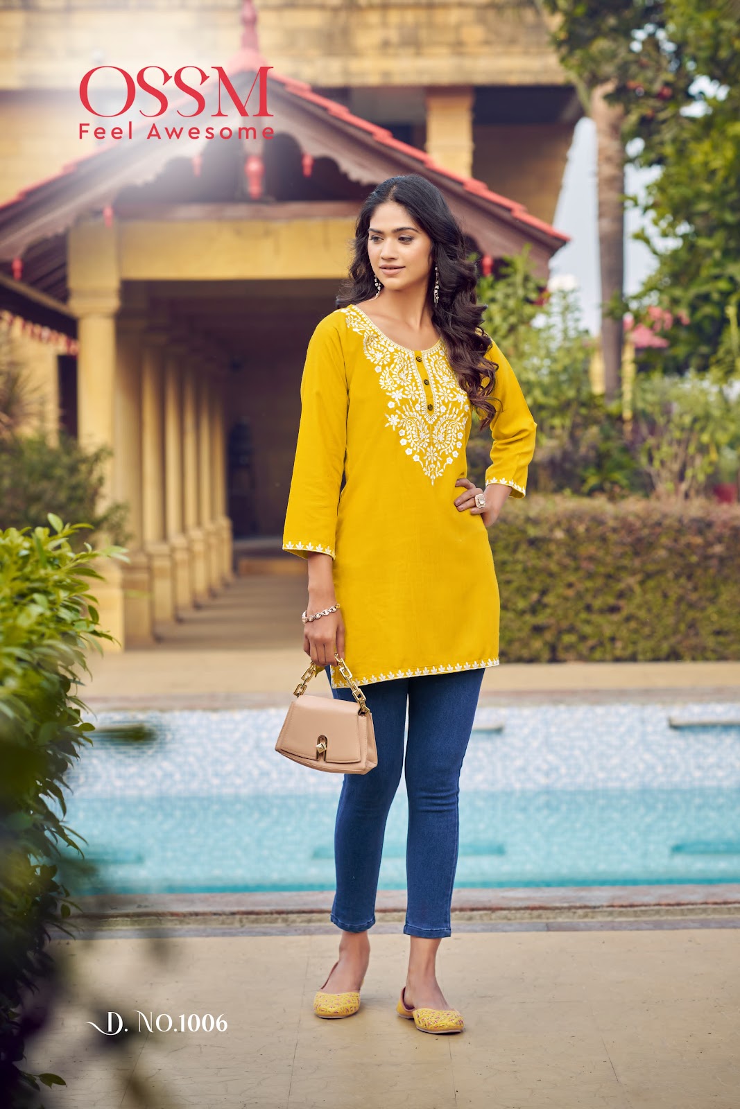 Nora Vol 6 Ossm Rayon 16Kg Short Kurtis Supplier India