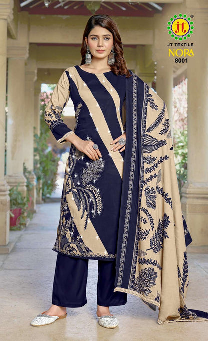 Nora Vol 8 Jt Rayon Plazzo Style Suits Wholesaler India