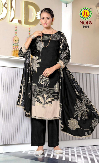 Nora Vol 9 Jt Rayon Pant Style Suits Wholesaler Gujarat