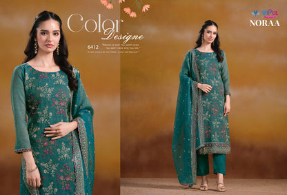 Noraa Vipul Organza Pant Style Suits Wholesaler