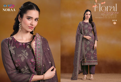 Noraa Vipul Organza Pant Style Suits Wholesaler