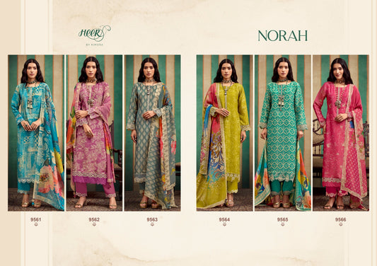 Norah Heer Muslin Pant Style Suits Supplier