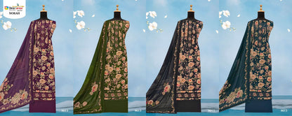 Norah Shree Sarayu Creation Satin Salwar Suits Wholesale Price