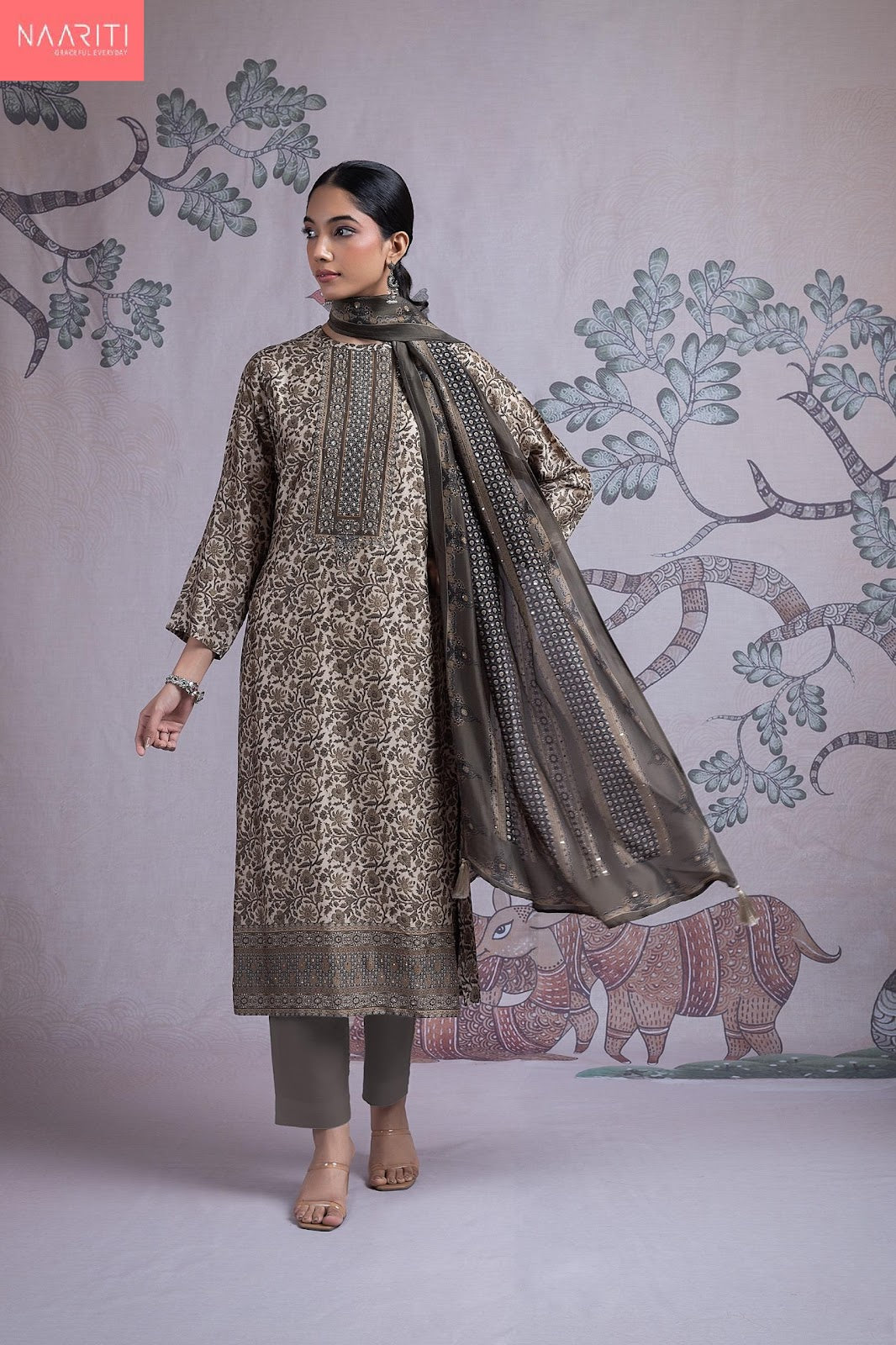Noraiz Naariti Pure Silk Pant Style Suits Manufacturer