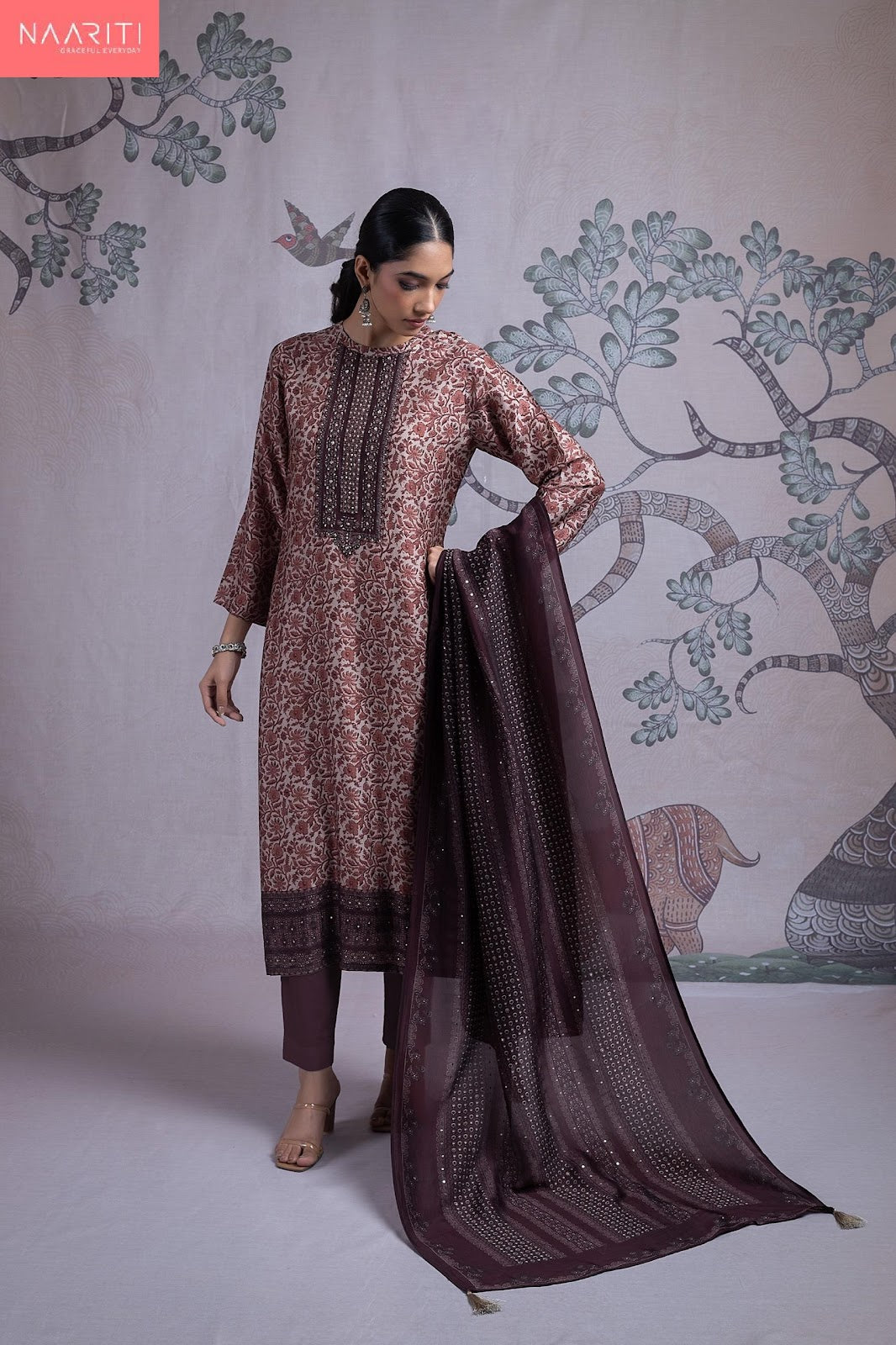 Noraiz Naariti Pure Silk Pant Style Suits Manufacturer