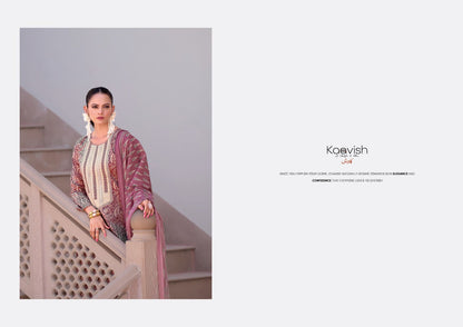 Noreen Kaavish Lawn Cotton Pant Style Suits Supplier Ahmedabad