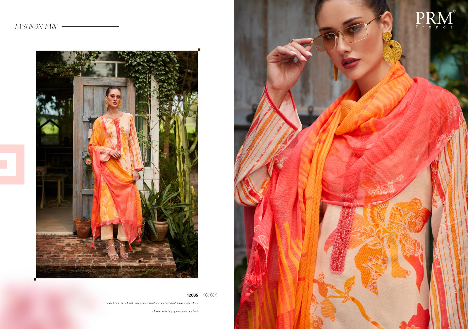 Noreen Prm Trendz Jam Cotton Pant Style Suits Supplier India