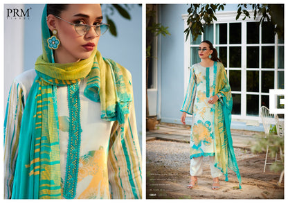 Noreen Prm Trendz Jam Cotton Pant Style Suits Supplier India
