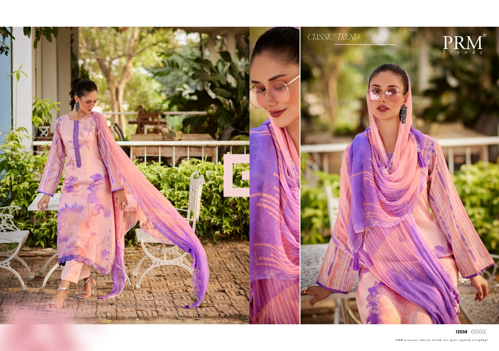 Noreen Prm Trendz Jam Cotton Pant Style Suits Supplier India