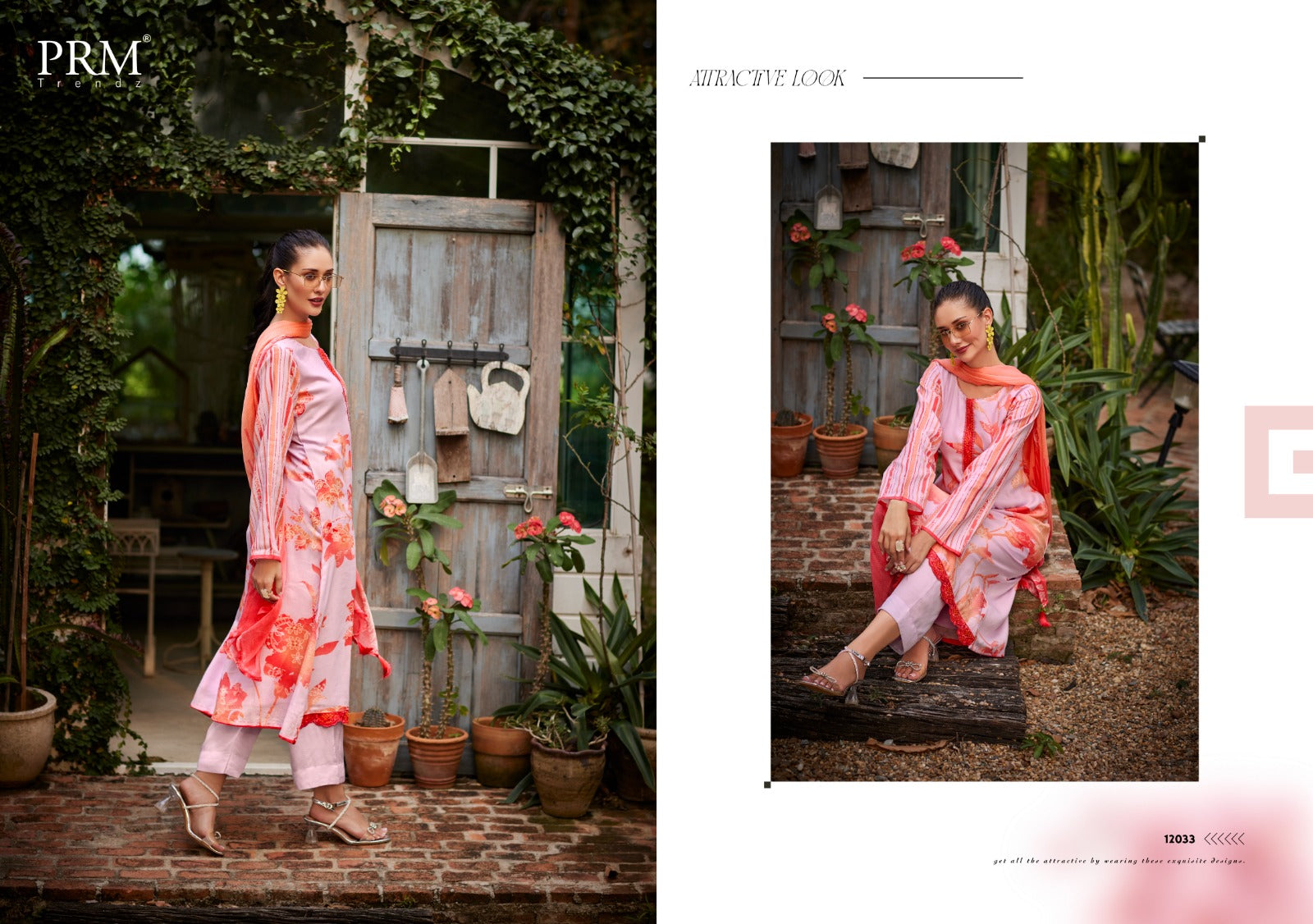Noreen Prm Trendz Jam Cotton Pant Style Suits Supplier India