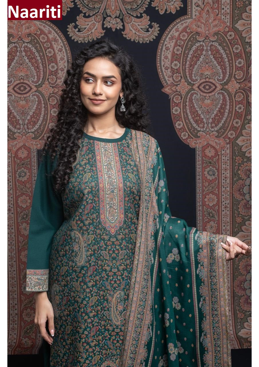 Norika 653 Naariti Woven Pashmina Suits Exporter