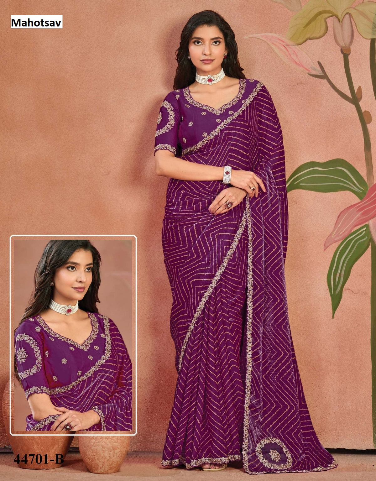 Norita 44700 Tarang Mahotsav Sarees Supplier India