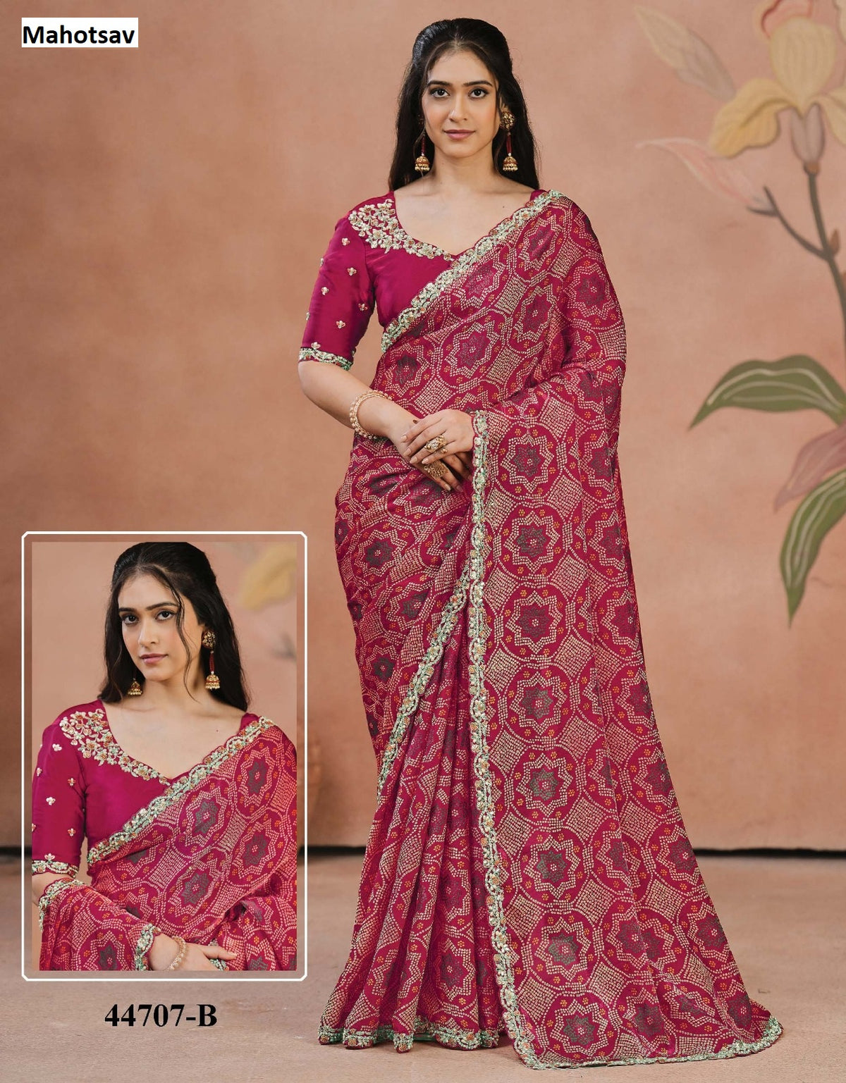 Norita 44700 Tarang Mahotsav Sarees Supplier India