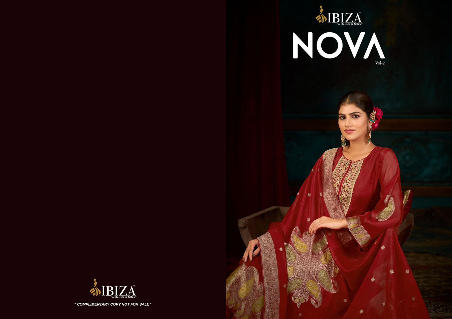 Nova Vol 2 Ibiza Banglori Silk Pant Style Suits Exporter Gujarat