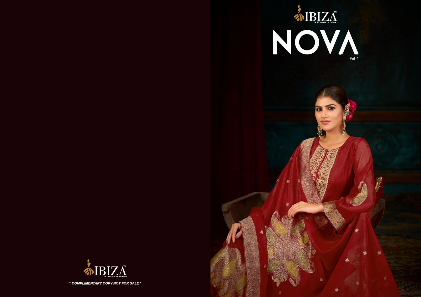 Nova Vol 2 Ibiza Banglori Silk Pant Style Suits Exporter Gujarat
