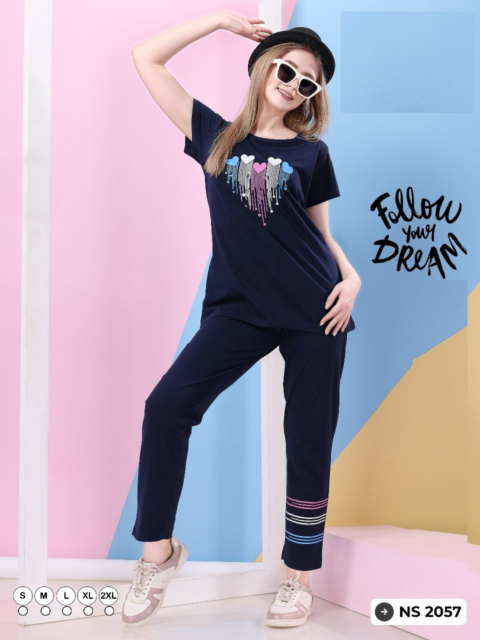 Ns 2057 Mnt Sinker Pyjama Night Suits Manufacturer India