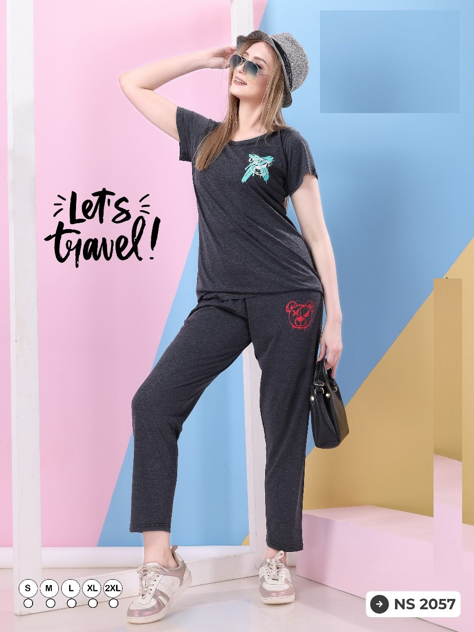 Ns 2057 Mnt Sinker Pyjama Night Suits Manufacturer India