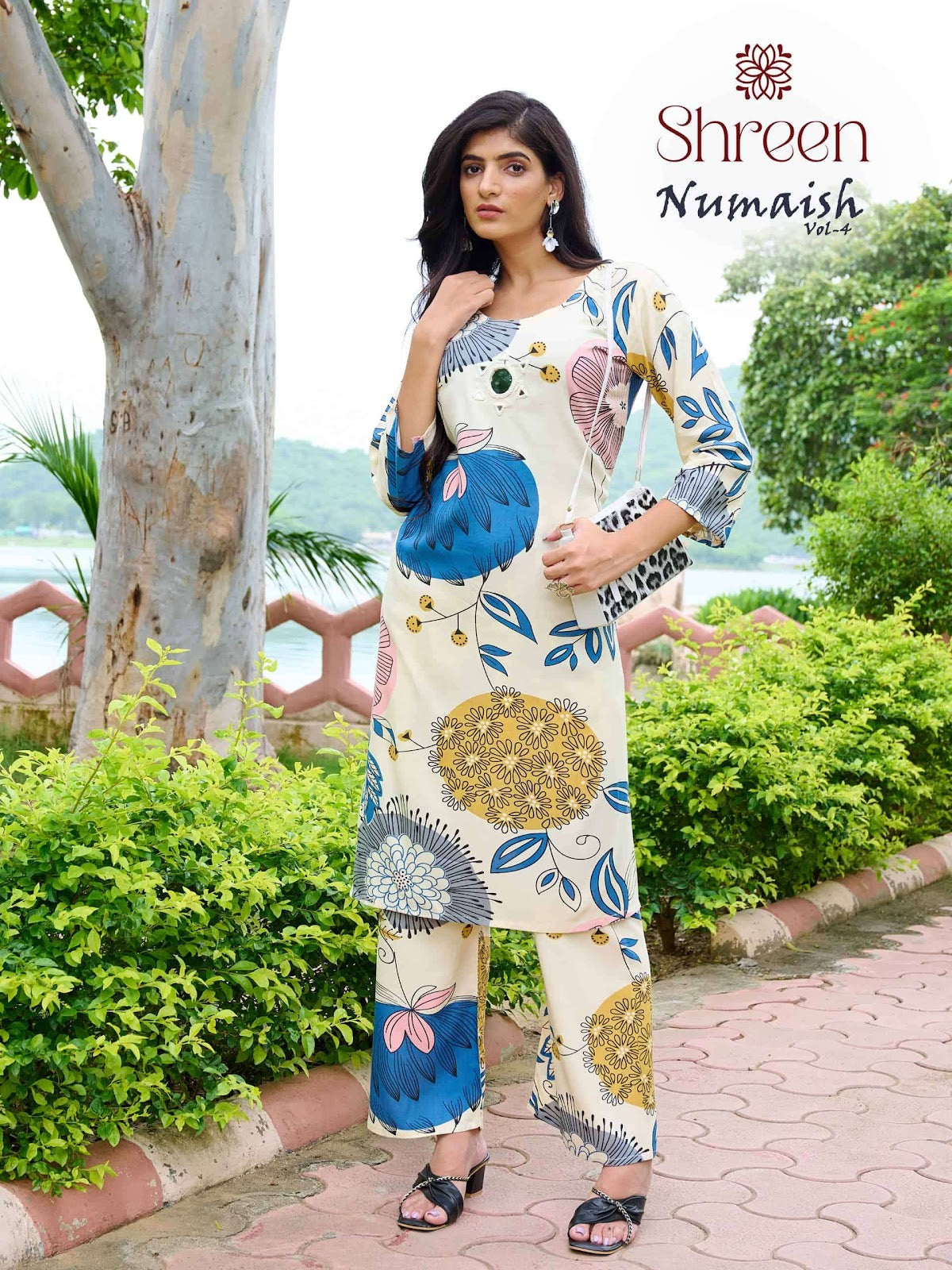 Numaish Vol 4 Shreen Hinaya Rayon 14Kg Co Ord Set Exporter Gujarat