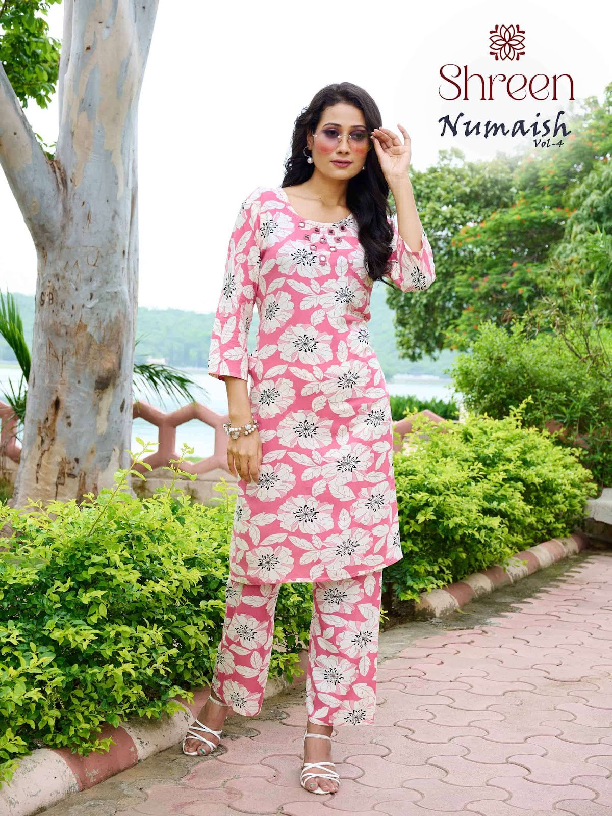 Numaish Vol 4 Shreen Hinaya Rayon 14Kg Co Ord Set Exporter Gujarat