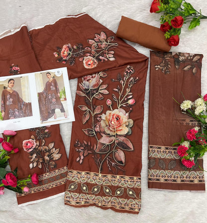 Nusrat Ezra Muslin Karachi Salwar Suits Manufacturer