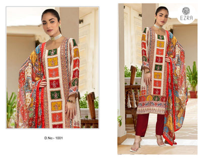 Nusrat Ezra Muslin Karachi Salwar Suits Manufacturer