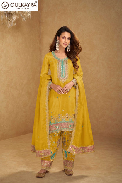 Nusrat Gulkayra Designer Simar Readymade Suits Supplier Gujarat