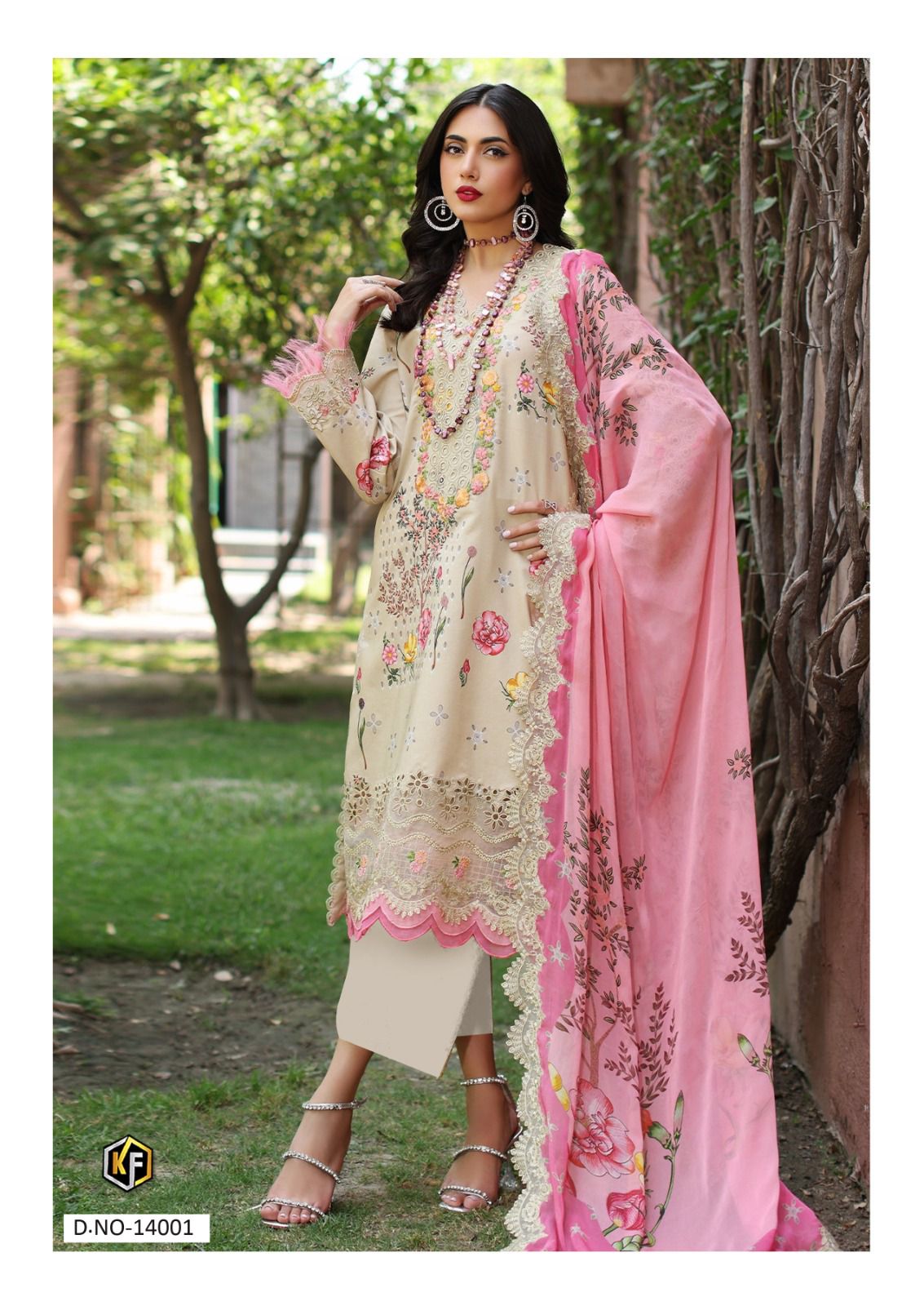 Nx Hit Vol 14 Heavy Cotton Luxury Collection Keval Fab Karachi Salwar Suits Manufacturer India