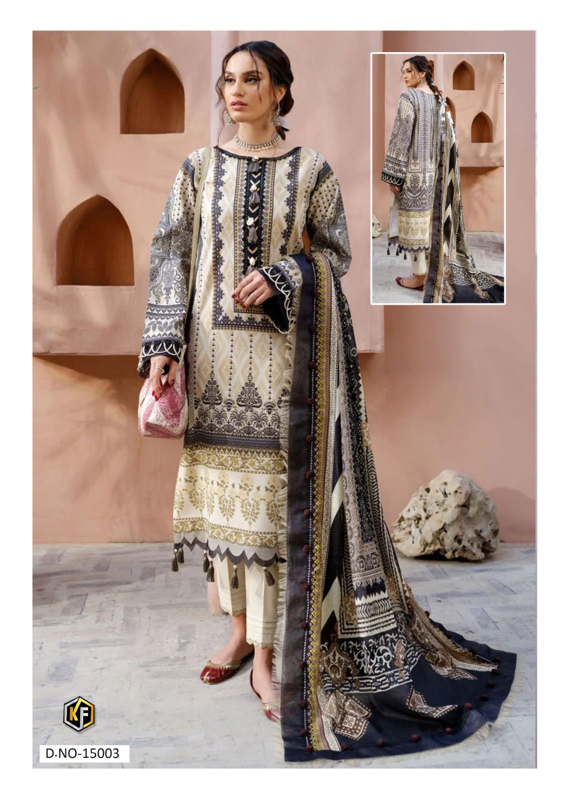 Nx Hit Vol 15 Heavy Cotton Luxury Collection Keval Fab Karachi Salwar Suits Wholesaler India