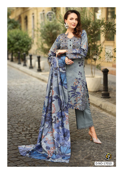 Nx Hit Vol 17 Keval Fab Mix Cotton Karachi Salwar Suits Exporter