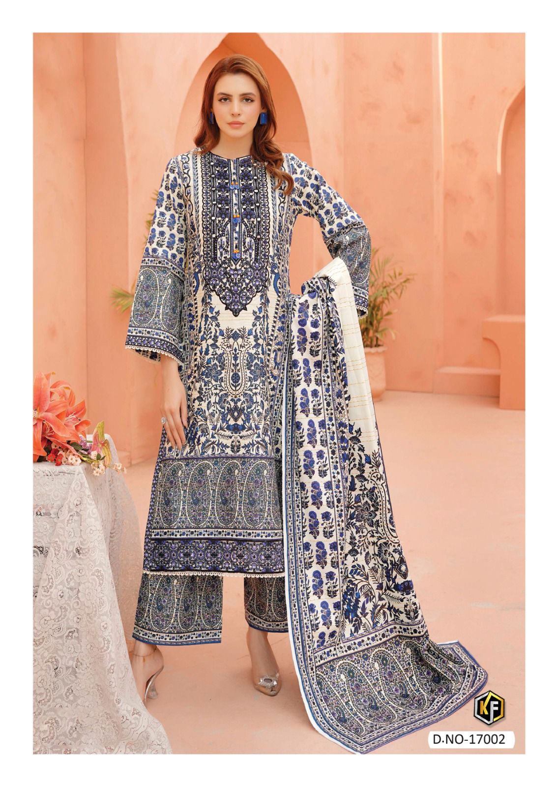 Nx Hit Vol 17 Keval Fab Mix Cotton Karachi Salwar Suits Exporter
