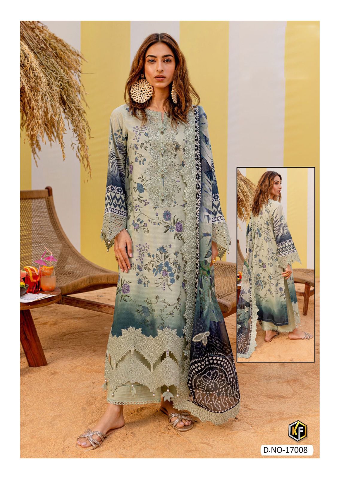 Nx Hit Vol 17 Keval Fab Mix Cotton Karachi Salwar Suits Exporter