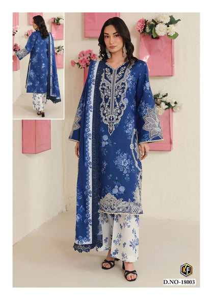 Nx Hit Vol 18 Keval Fab Mix Cotton Karachi Salwar Suits Manufacturer Ahmedabad
