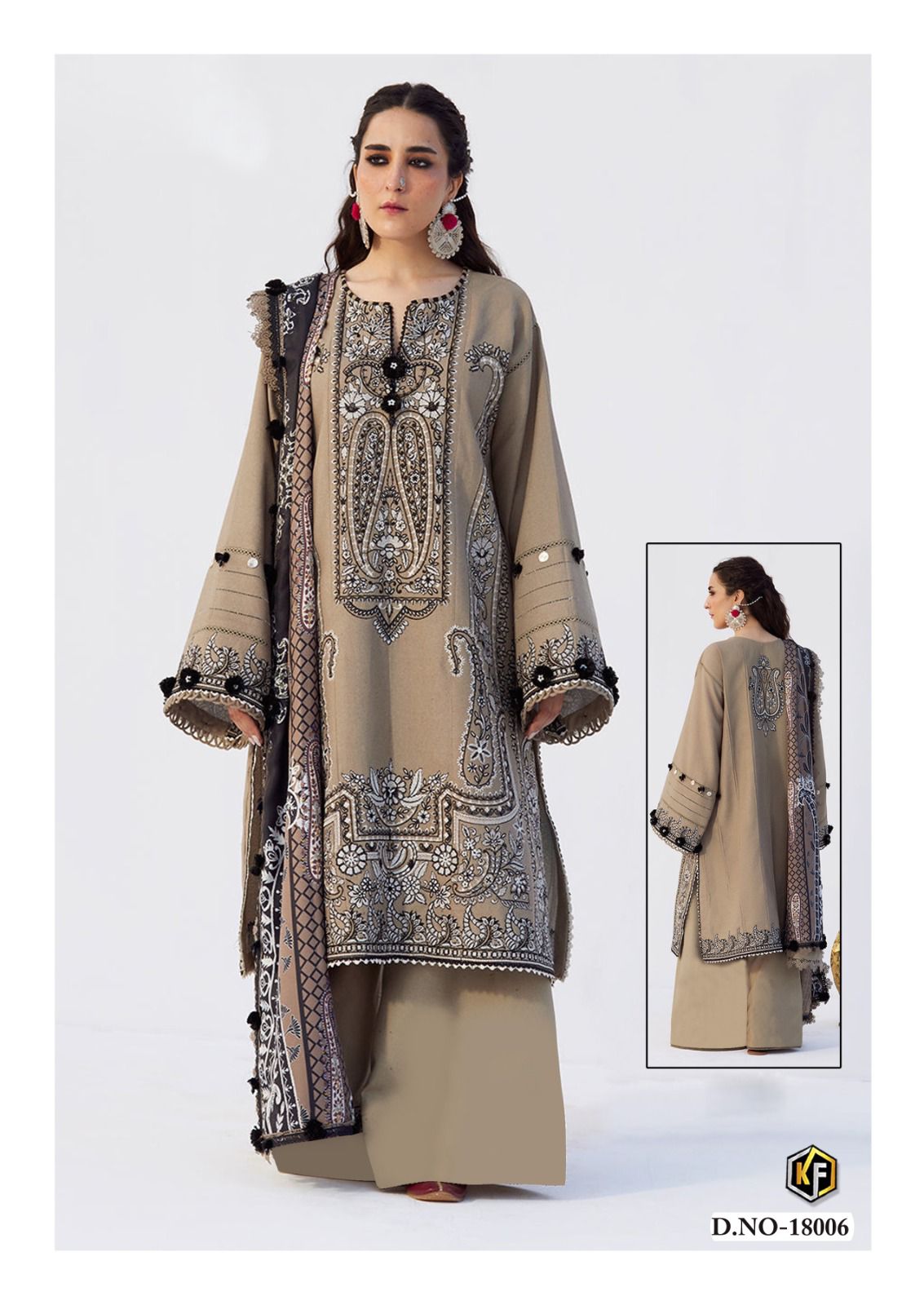 Nx Hit Vol 18 Keval Fab Mix Cotton Karachi Salwar Suits Manufacturer Ahmedabad