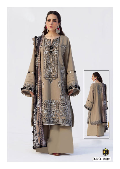 Nx Hit Vol 18 Keval Fab Mix Cotton Karachi Salwar Suits Manufacturer Ahmedabad