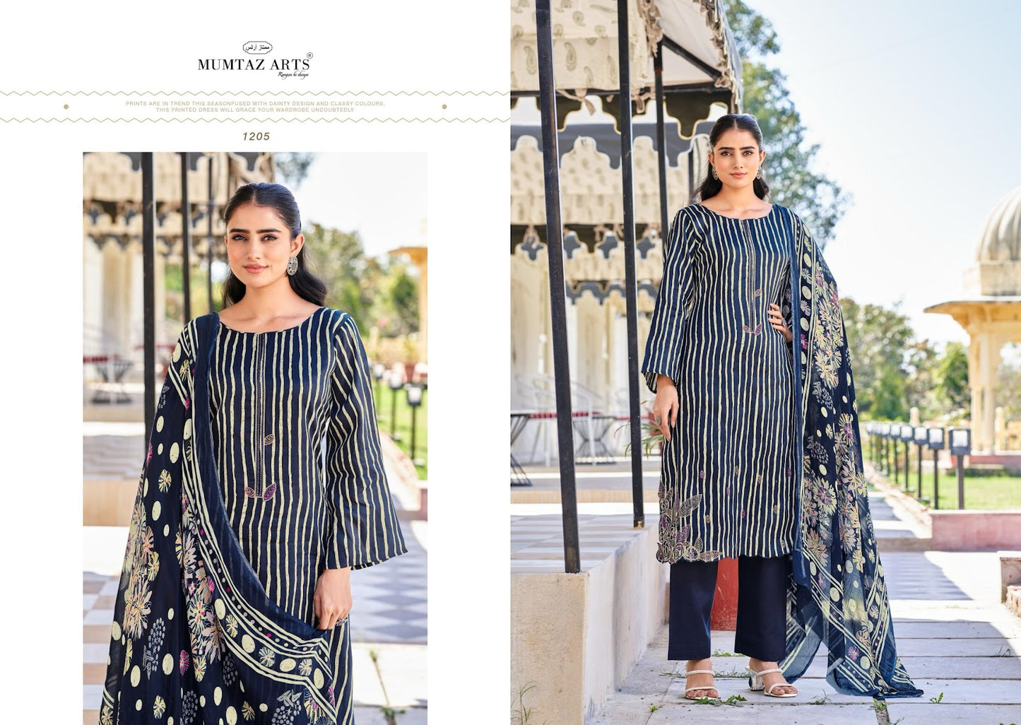 Nyasia Mumtaz Arts Pure Jam Karachi Salwar Suits Manufacturer Gujarat