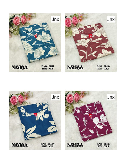 Nykaa 1811 Jnx Rayon Kurtis Exporter India