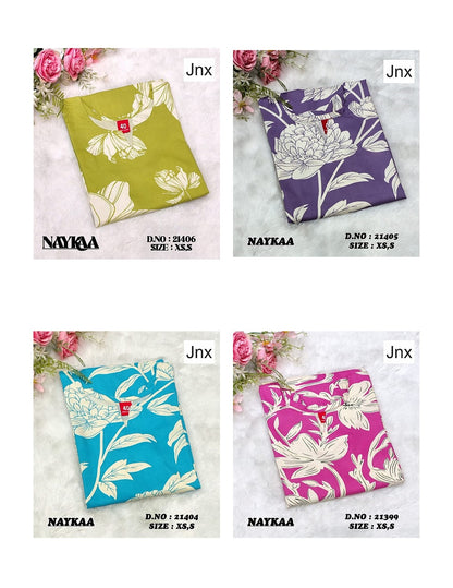 Nykaa 1811 Jnx Rayon Kurtis Exporter India
