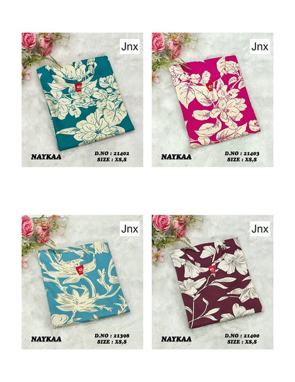 Nykaa 1811 Jnx Rayon Kurtis Exporter India