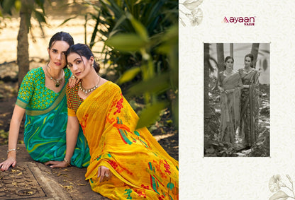Nykaa Ayaan Value Chiffon Sarees Exporter India