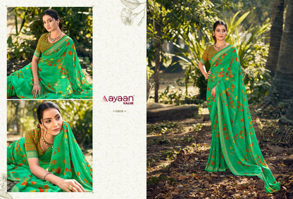 Nykaa Ayaan Value Chiffon Sarees Exporter India