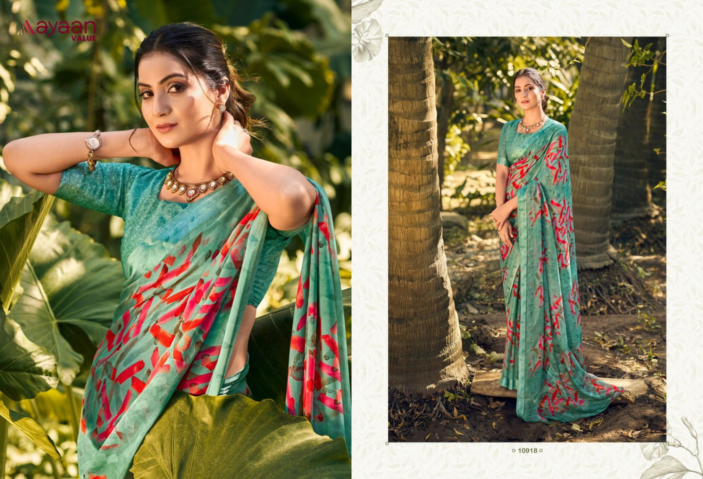 Nykaa Ayaan Value Chiffon Sarees Exporter India