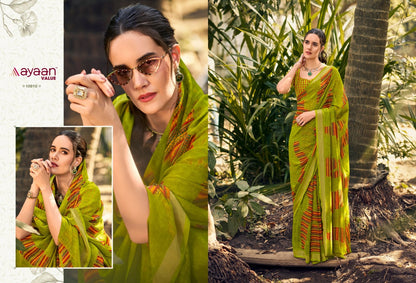 Nykaa Ayaan Value Chiffon Sarees Exporter India