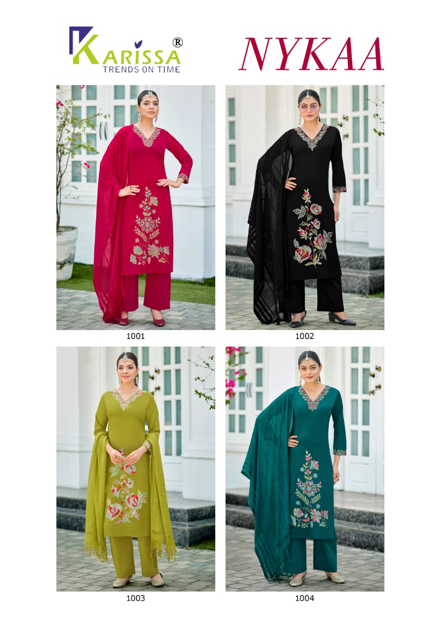 Nykaa Karissa Bombay Readymade Pant Style Suits Wholesale Price