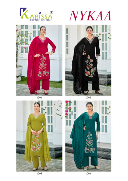 Nykaa Karissa Bombay Readymade Pant Style Suits Wholesale Price