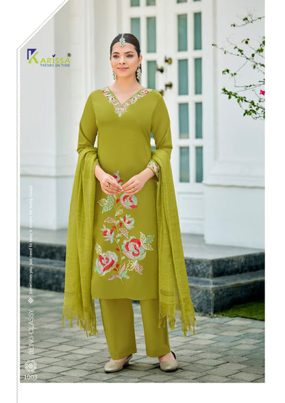 Nykaa Karissa Bombay Readymade Pant Style Suits Wholesale Price