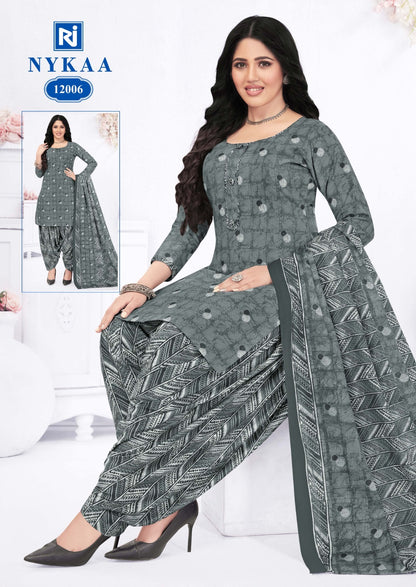 Nykaa Vol 12 Rajasthan Indo Readymade Cotton Patiyala Suits Wholesale Price