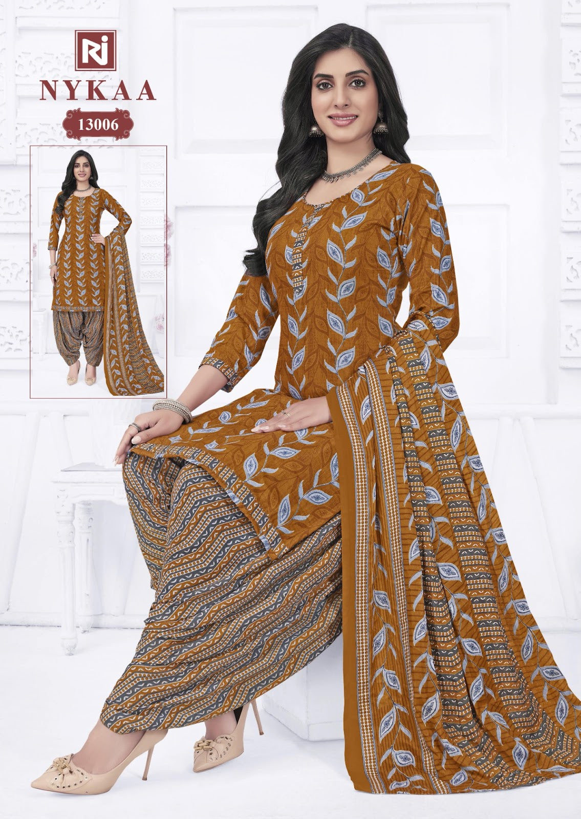 Nykaa Vol 13 Rajasthan Readymade Cotton Patiyala Suits Exporter Ahmedabad