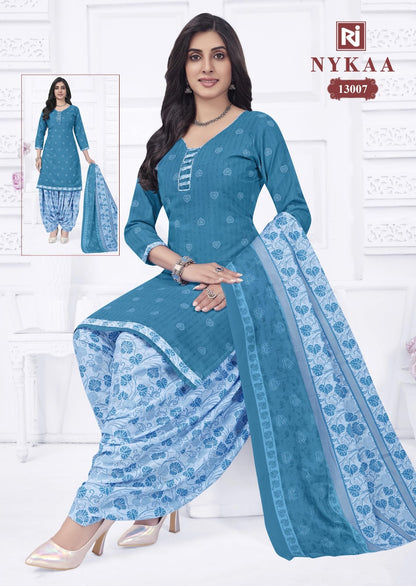 Nykaa Vol 13 Rajasthan Readymade Cotton Patiyala Suits Exporter Ahmedabad