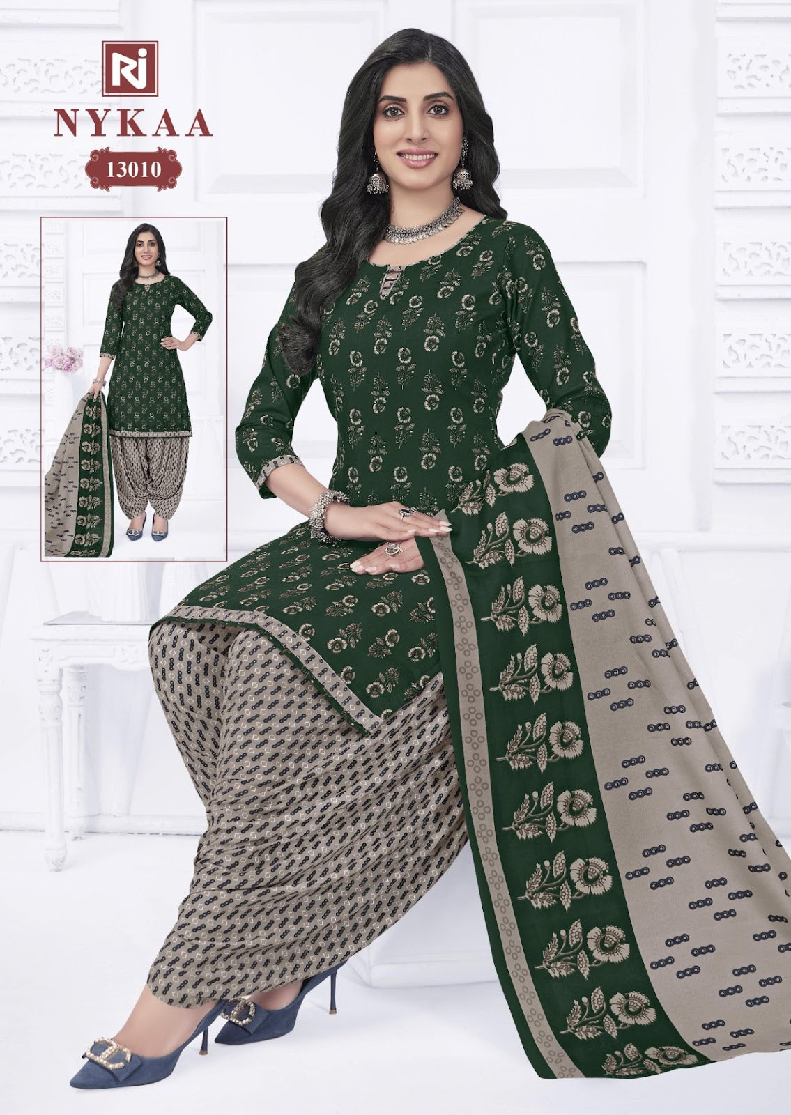 Nykaa Vol 13 Rajasthan Readymade Cotton Patiyala Suits Exporter Ahmedabad